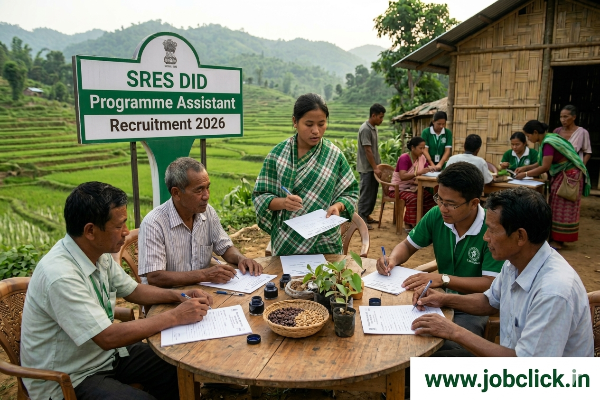 SRES DID Programme Assistant Recruitment 2026