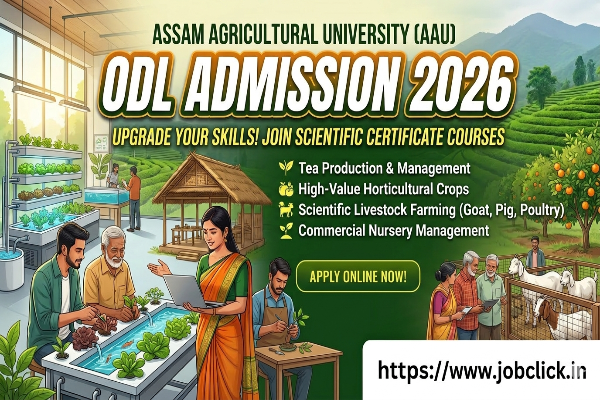 AAU ODL Admission 2026