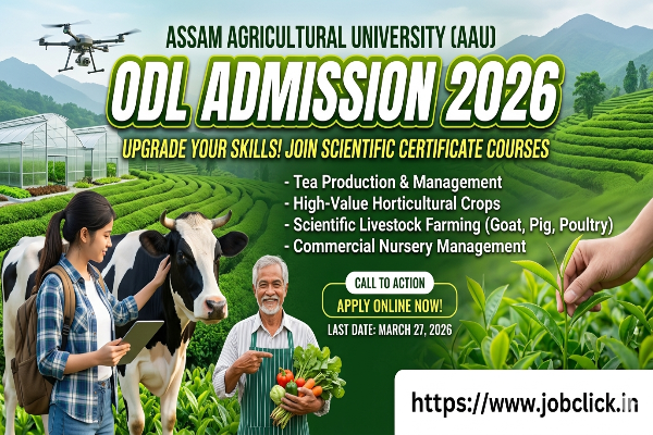 AAU ODL Admission 2026