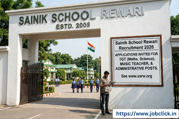 Sainik School Rewari Recruitment 2026
