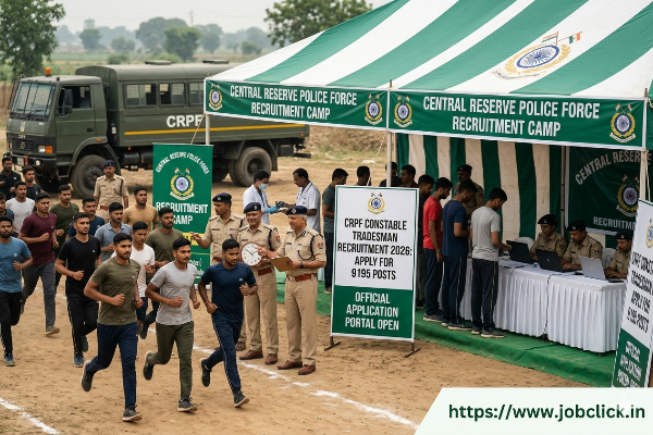 CRPF Constable Tradesman Recruitment 2026