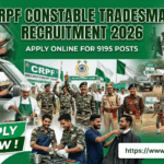 CRPF Constable Tradesman Recruitment 2026
