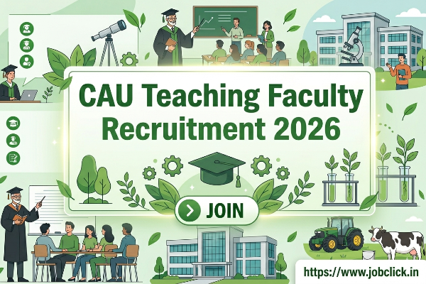 CAU Teaching Faculty Recruitment 2026