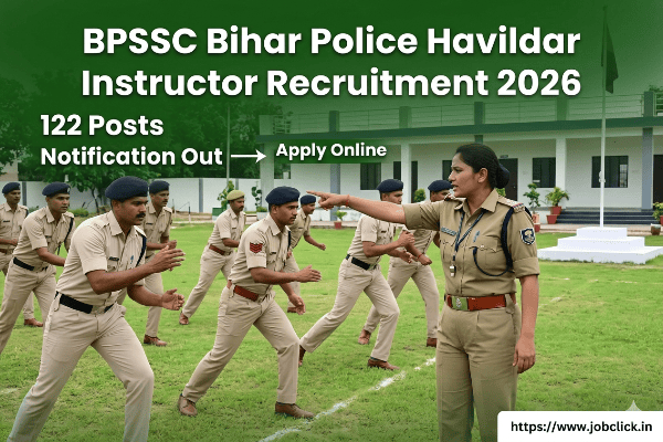 BPSSC Bihar Police Havildar Instructor Recruitment 2026
