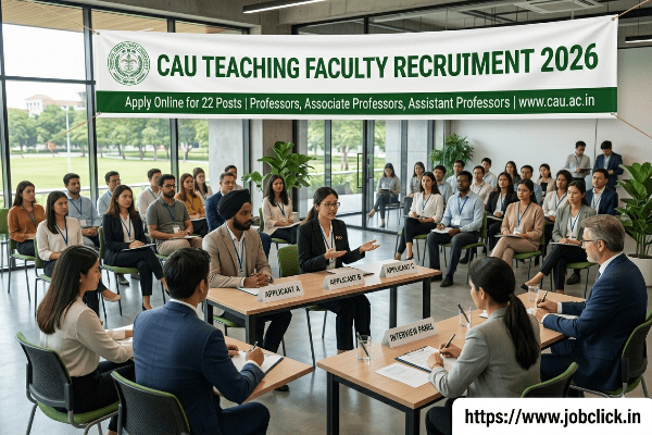CAU Teaching Faculty Recruitment 2026