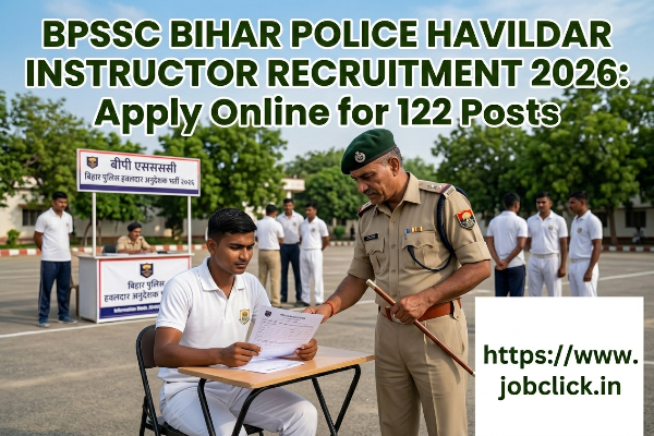 BPSSC Bihar Police Havildar Instructor Recruitment 2026