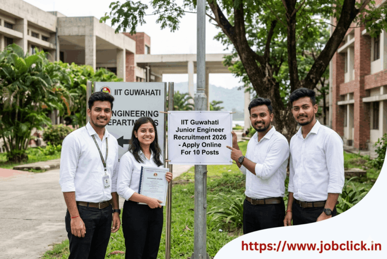 IIT Guwahati Junior Engineer Recruitment 2026