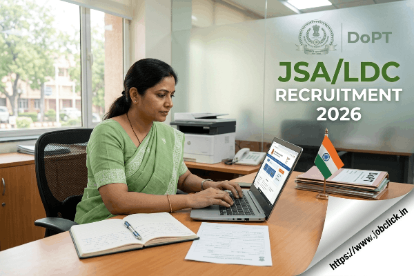 SSC JSA LDC DoPT LDCE Recruitment 2026