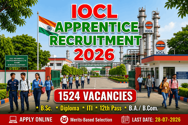 IOCL Apprentice Recruitment 2026