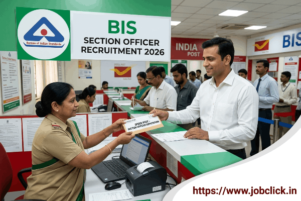 BIS Section Officer Recruitment 2026
