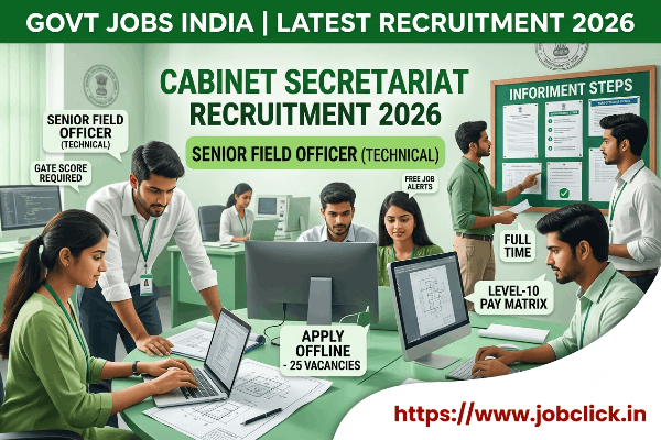 Senior Field Officer Technical Recruitment 2026 i