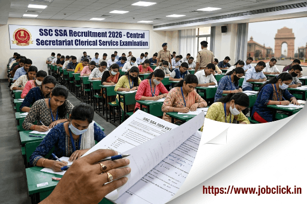 SSC SSA Recruitment 2026