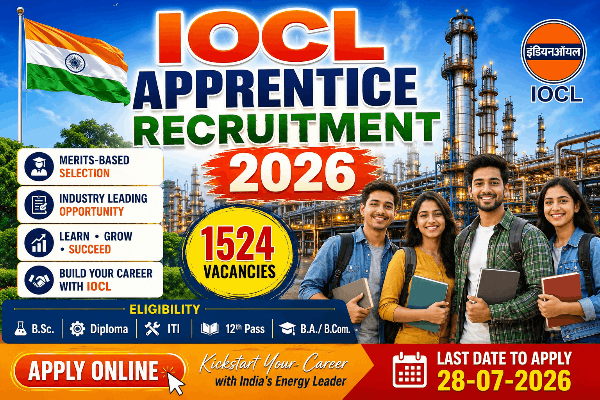 IOCL Apprentice Recruitment 2026