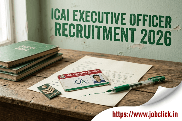 ICAI Executive Officer Recruitment 2026